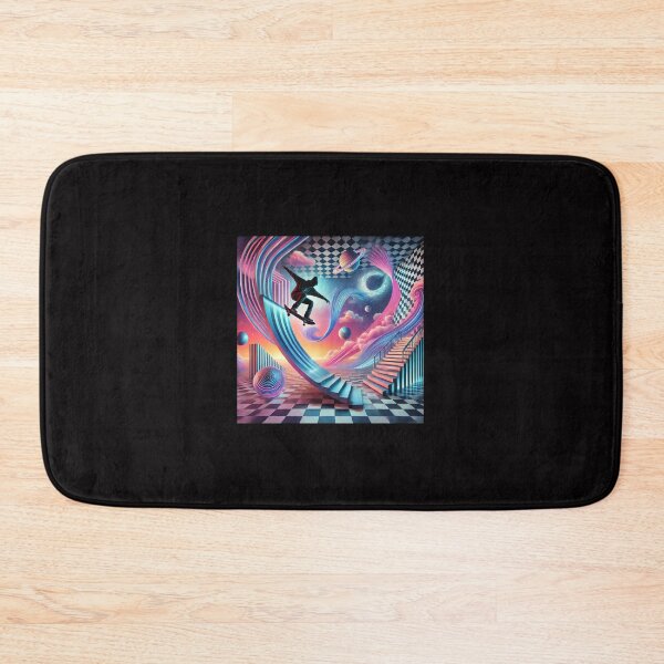 Item preview, Infinity Grind: A Surreal Skateboarding Odyssey designed and sold by bb-tees-by-mlee.
