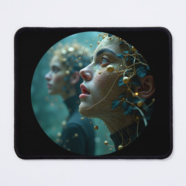 Item preview, Bionic Organic - Fractal - Humanoid - Futuristic - Alien - Fractal Being - F15 designed and sold by SentientGallery.