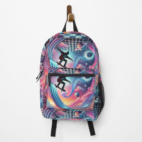 Item preview, Infinity Grind: A Surreal Skateboarding Odyssey designed and sold by bb-tees-by-mlee.