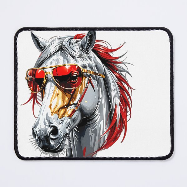 Item preview, Superb Horse Head gold silver super, colorful designed and sold by Dan9010.