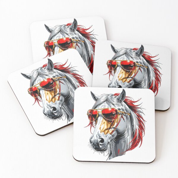 Item preview, Superb Horse Head gold silver super, colorful designed and sold by Dan9010.