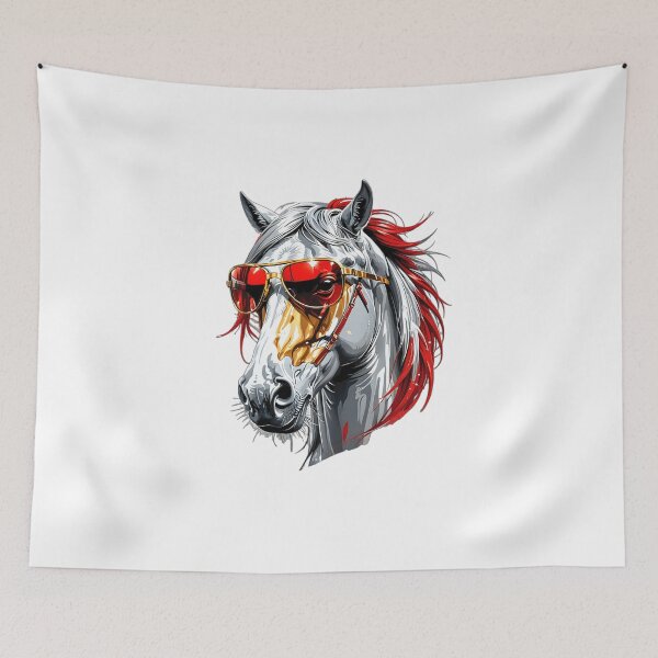 Item preview, Superb Horse Head gold silver super, colorful designed and sold by Dan9010.
