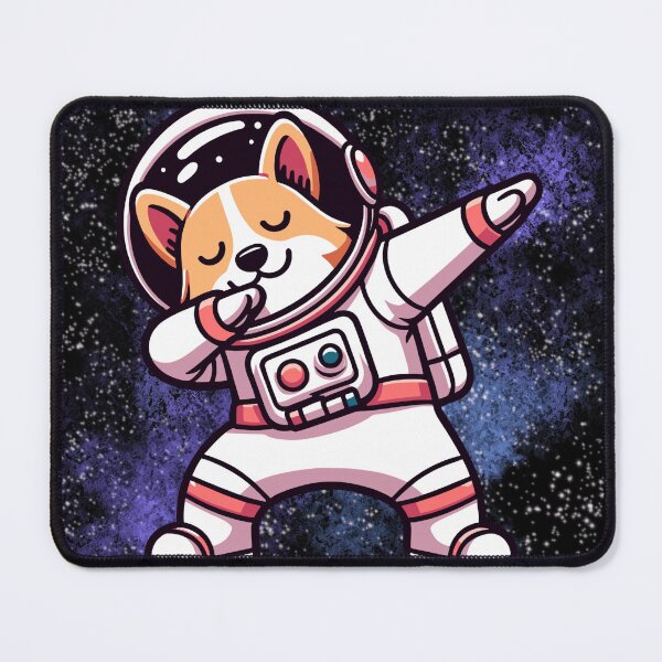 Item preview, Space Corgi Dab designed and sold by Soujji-Designs.
