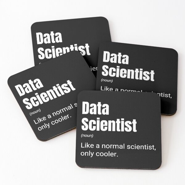 Item preview, Data Scientist Like A Normal Scientist Only Cooler Funny Data designed and sold by CuteLovelyDesigns.