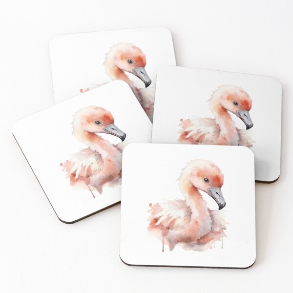 Item preview, Flamingo chick designed and sold by Made-by-Gus.