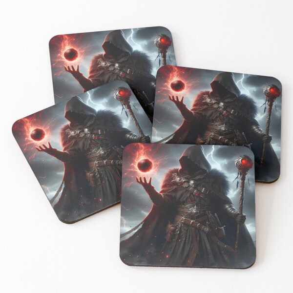Item preview, Black Mage of Chaos designed and sold by GalleryBrisArt.