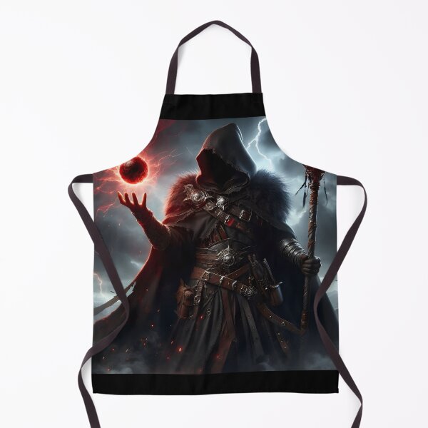 Item preview, Black Mage of Chaos designed and sold by GalleryBrisArt.