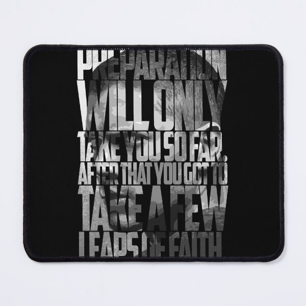 Item preview, Michael Scofield Black and White Motivational Typography with Camouflage Design designed and sold by Enea Kelo.
