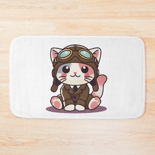 Item preview, Pilot Kitty: The Flying Ace designed and sold by PieChocolate.