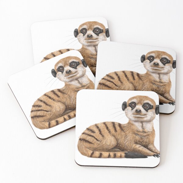 Item preview, Cute meerkat designed and sold by Creativeworksuk.