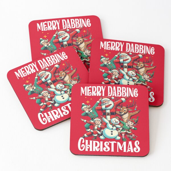 Item preview, Merry Dabbing Christmas - Vintage Santa & Friends Dab designed and sold by MyLifeStyleShop.