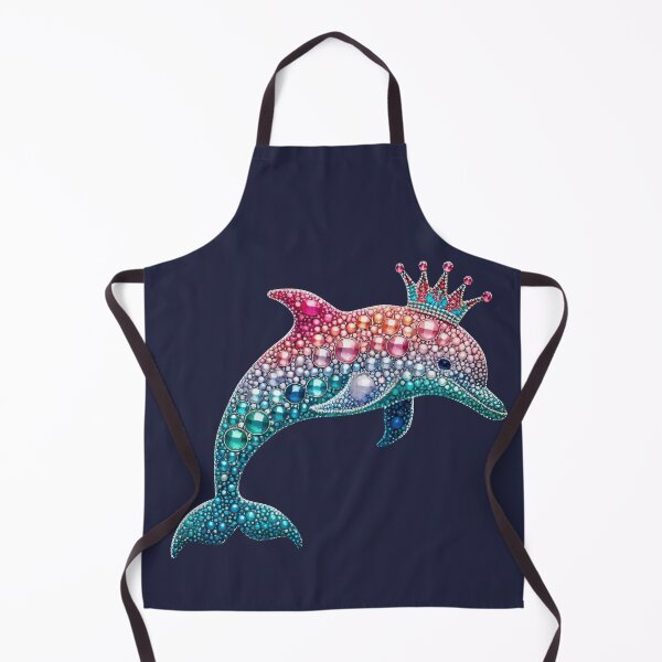 Item preview, Jewel-Encrusted cute dolphin with Elegant Details designed and sold by ideandesign.