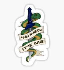 And Then He Stabbed Me Sticker
