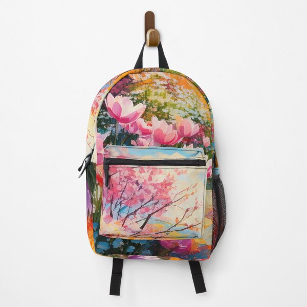 Item preview, Path in the Field of Colorful Flowers designed and sold by mc-webdesign.
