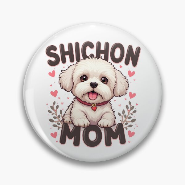 Item preview, Shih Tzu Bichon Frise Cute Kawaii Shichon Mom designed and sold by Leonardo Palumbo.