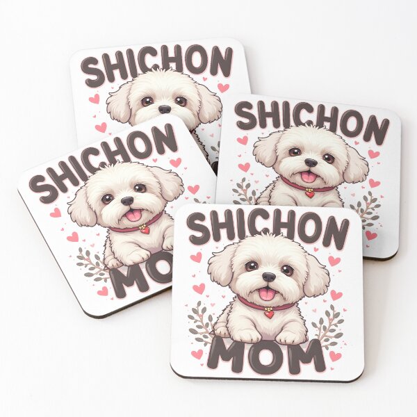 Item preview, Shih Tzu Bichon Frise Cute Kawaii Shichon Mom designed and sold by Leonardo Palumbo.
