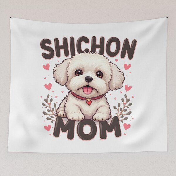 Item preview, Shih Tzu Bichon Frise Cute Kawaii Shichon Mom designed and sold by Leonardo Palumbo.