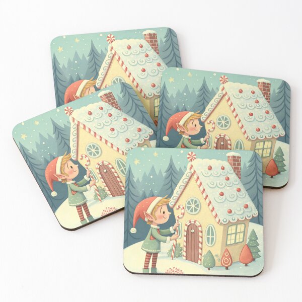 Item preview, Elf with Christmas house! designed and sold by AhArtMe.