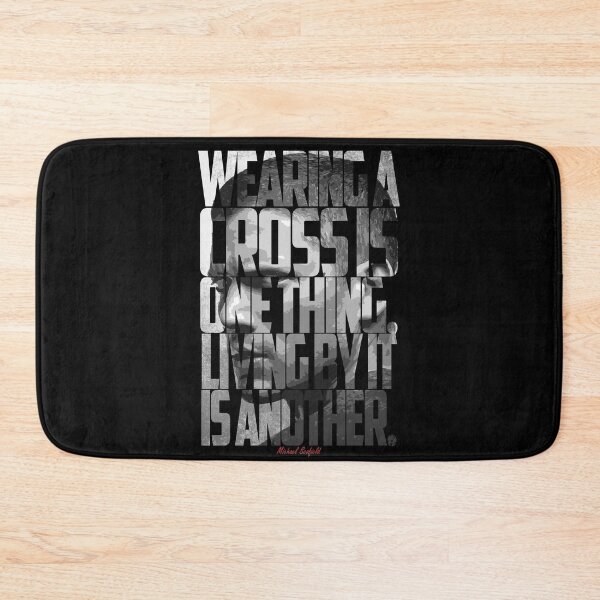 Item preview, Michael Scofield Black and White Motivational Typography with Camouflage Design designed and sold by Enea Kelo.