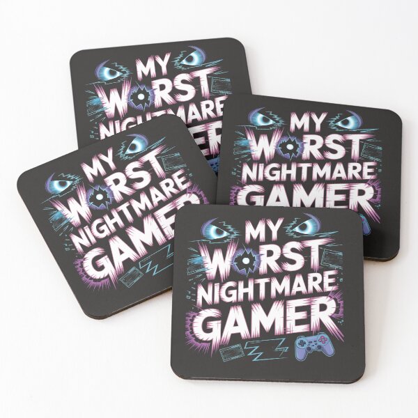 Item preview, My Worst Nightmare Gamer Funny Gifts For Gamers Streamers Gaming Fans  designed and sold by TravelofArtist.