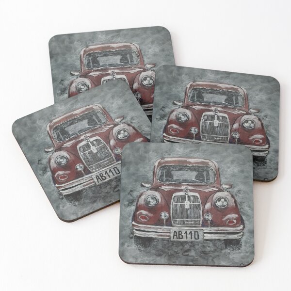 Item preview, retro, auto, car designed and sold by DonnaBlankaArt.