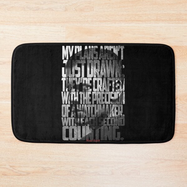Item preview, Michael Scofield Black and White Motivational Typography with Camouflage Design designed and sold by Enea Kelo.