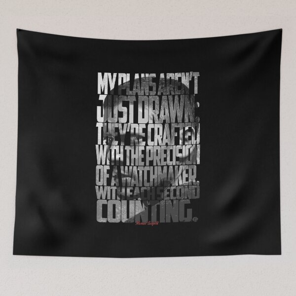 Item preview, Michael Scofield Black and White Motivational Typography with Camouflage Design designed and sold by Enea Kelo.