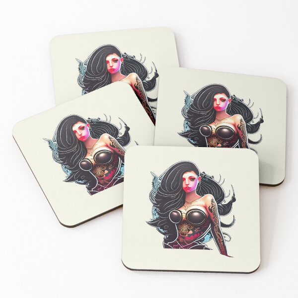 Item preview, Tattooed Goth Girl designed and sold by Chubuter.