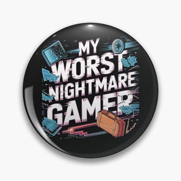 Item preview, My Worst Nightmare Gamer Funny Gifts For Gamers Streamers Gaming Fans  designed and sold by TravelofArtist.
