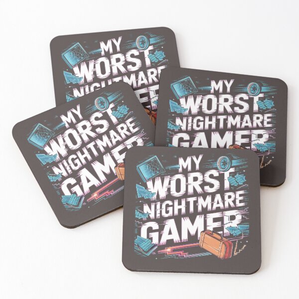 Item preview, My Worst Nightmare Gamer Funny Gifts For Gamers Streamers Gaming Fans  designed and sold by TravelofArtist.