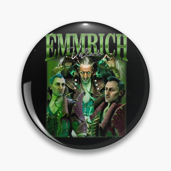Item preview, Emmrich Volkarin Bootleg Shirt, Dragon Age Veilguard designed and sold by Taniyah Gomes.