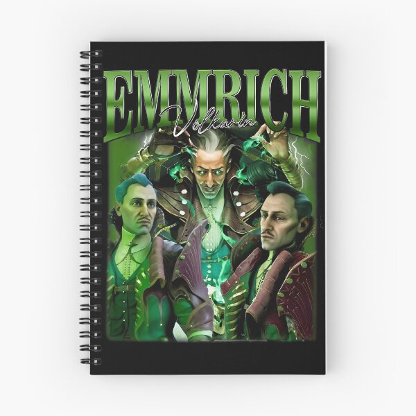 Item preview, Emmrich Volkarin Bootleg Shirt, Dragon Age Veilguard designed and sold by Taniyah Gomes.