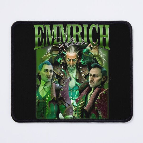 Item preview, Emmrich Volkarin Bootleg Shirt, Dragon Age Veilguard designed and sold by Taniyah Gomes.