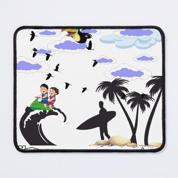 Item preview, On Holiday Surfing designed and sold by BreezyCove.