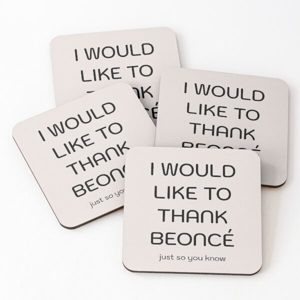 Item preview, I would like to thank Beoncé, just so you know designed and sold by Visual Stimulus.