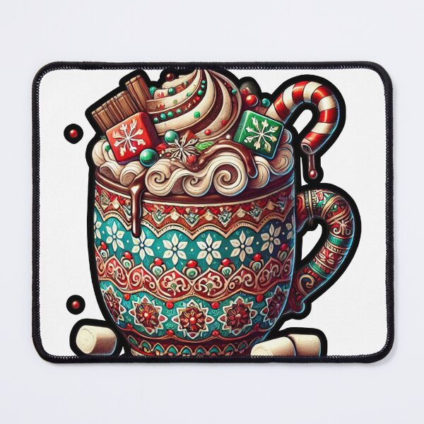Item preview, Cozy Holiday Hot Chocolate | Festive Mug Design designed and sold by DEEPDesignsART.