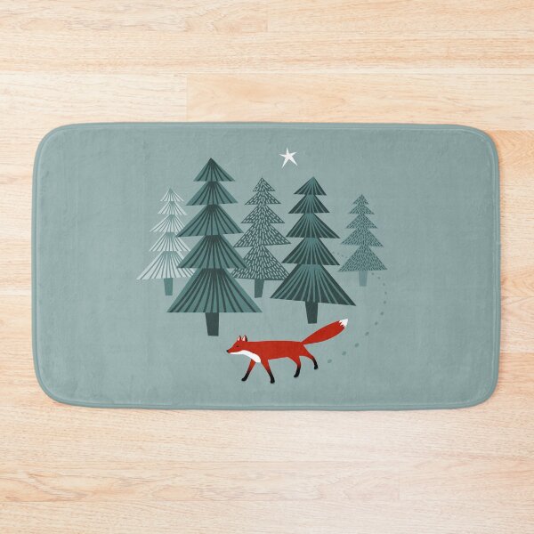 Item preview, Fox in woodland designed and sold by MarleinWinter.