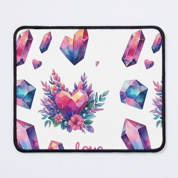 Item preview, Mystical Crystal & Geode Stickers | Rainbow Gemstone Collection for Crystal Enthusiasts designed and sold by FlowerMyLove.