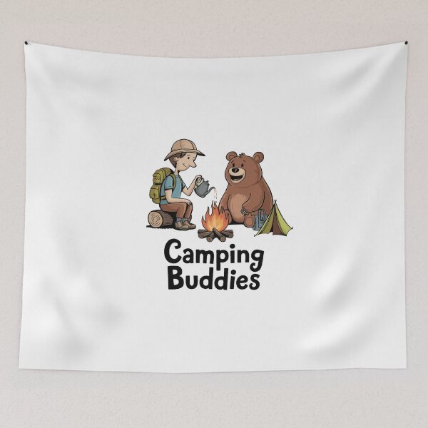 Item preview, Bear and Camper Buddies designed and sold by OldSchoolRetro.
