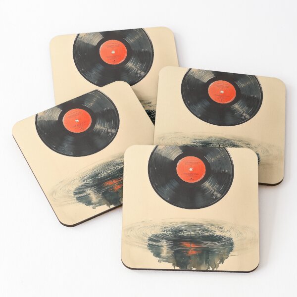 Item preview, Arte de reflexión en discos de vinilo designed and sold by RoseShop2093.