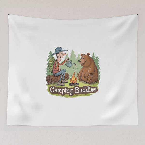 Item preview, Bear and Camper Buddies designed and sold by OldSchoolRetro.