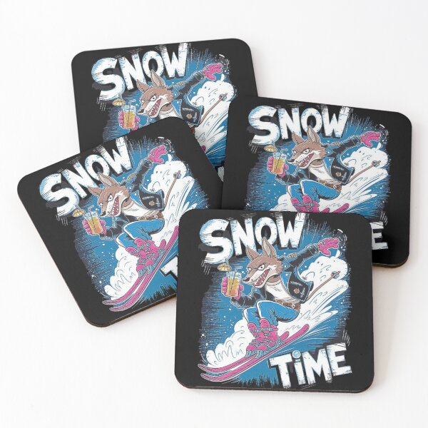 Item preview, Cool Wolf Snowboarding Adventure Design designed and sold by love3617.