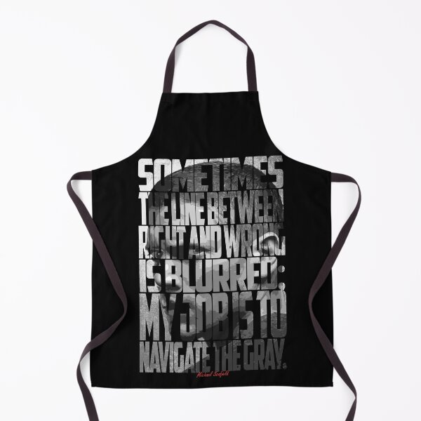 Item preview, Michael Scofield Black and White Motivational Typography with Camouflage Design designed and sold by Enea Kelo.