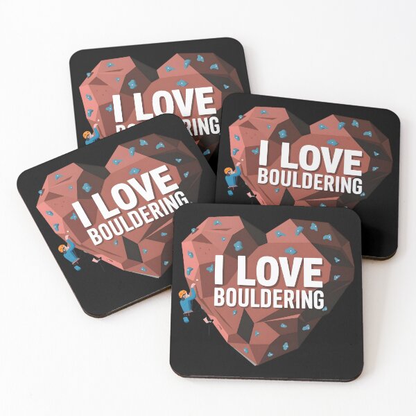 Item preview, Climber and Heart-shaped rock designed and sold by NextDoorShoop.