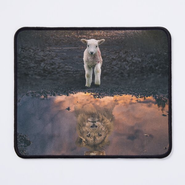 Item preview, The lamb and the Lion designed and sold by Pattern Heaven.