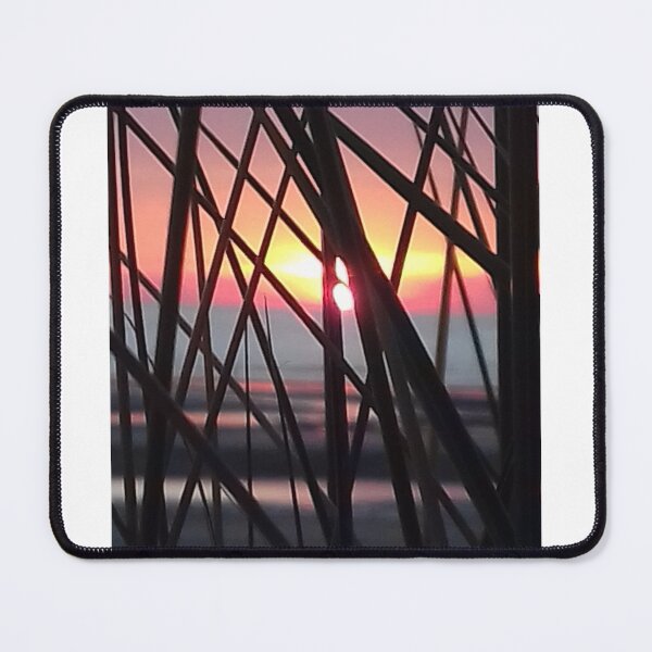 Item preview, Beach sunset with beach grasses taken in France designed and sold by Emma Amies.