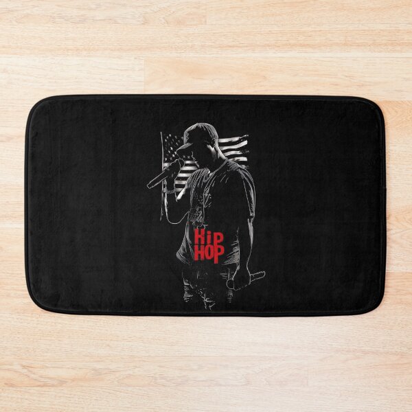 Item preview, American flag, hip hop, Rapper with two microphones designed and sold by Jose Antonio Exposito Rodriguez.