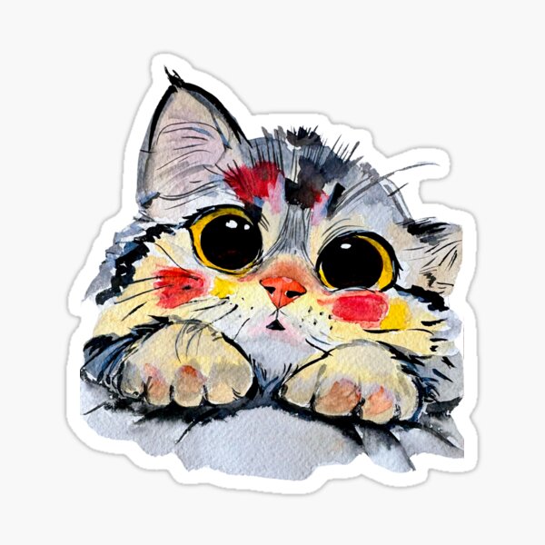 Cute Kitty Sticker