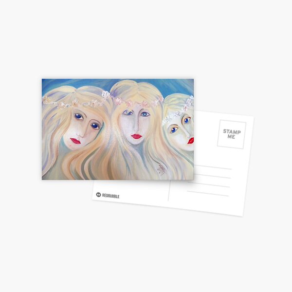Three Samodivi Postcard