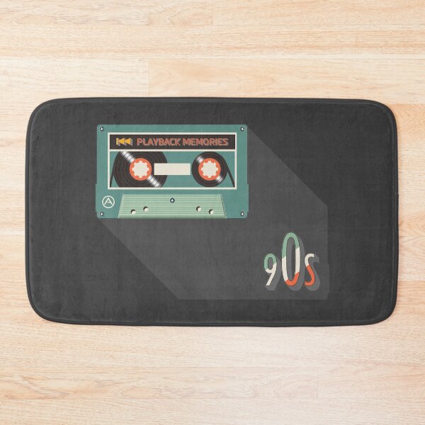 Item preview, Retro 90s cassette tape illustration designed and sold by Verro Riezie.